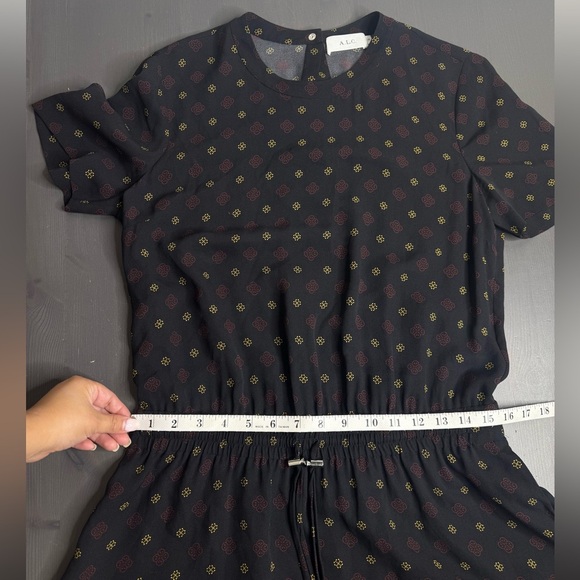 A.L.C geometric 100% Silk Dress - Picture 8 of 9